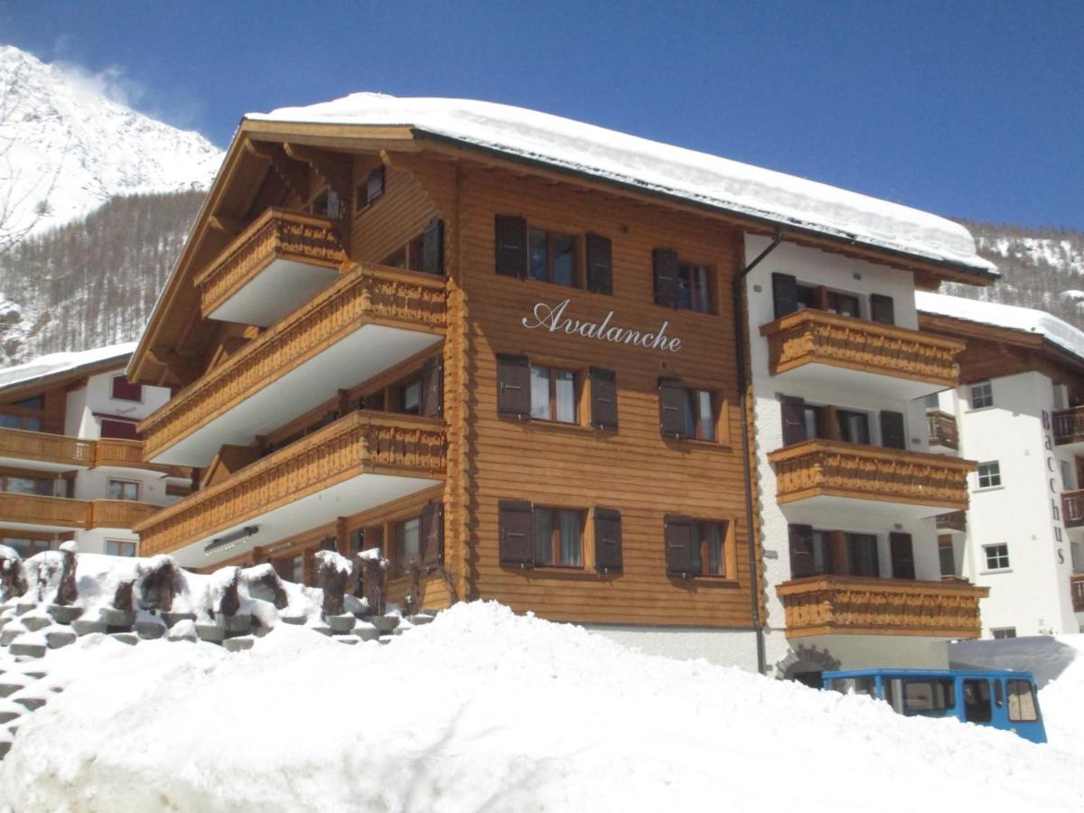 Haus Avalanche Apartment Saas-Fee Exterior foto